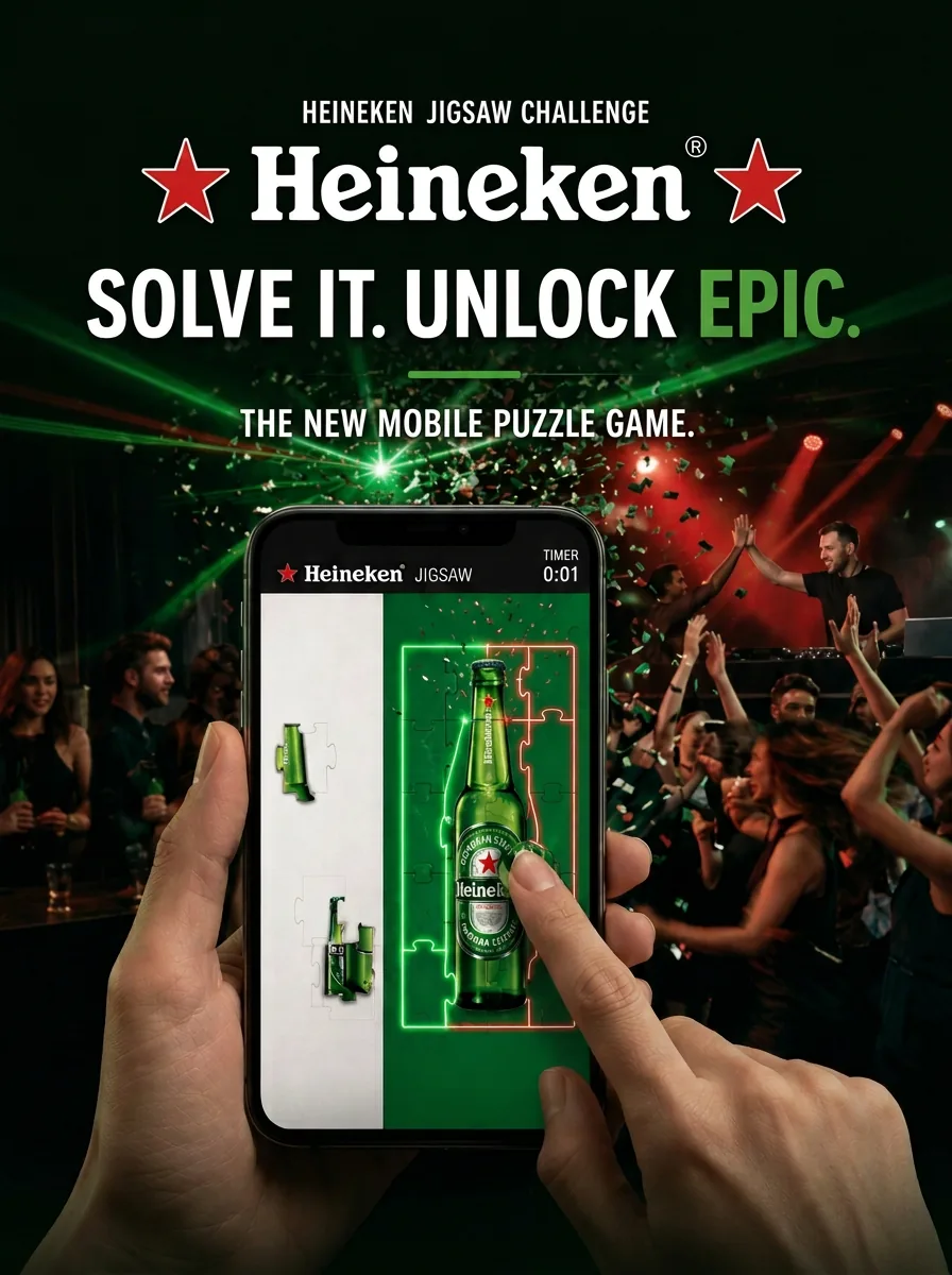 Heineken — Jigsaw Challenge