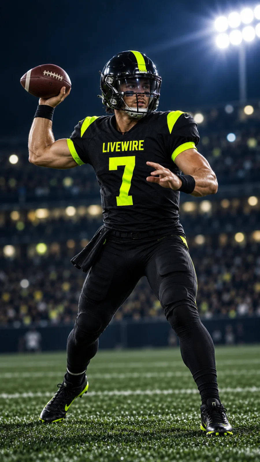 Livewire american football game